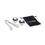 BarCraft Stainless Steel Ice Ball Set 3-Piece