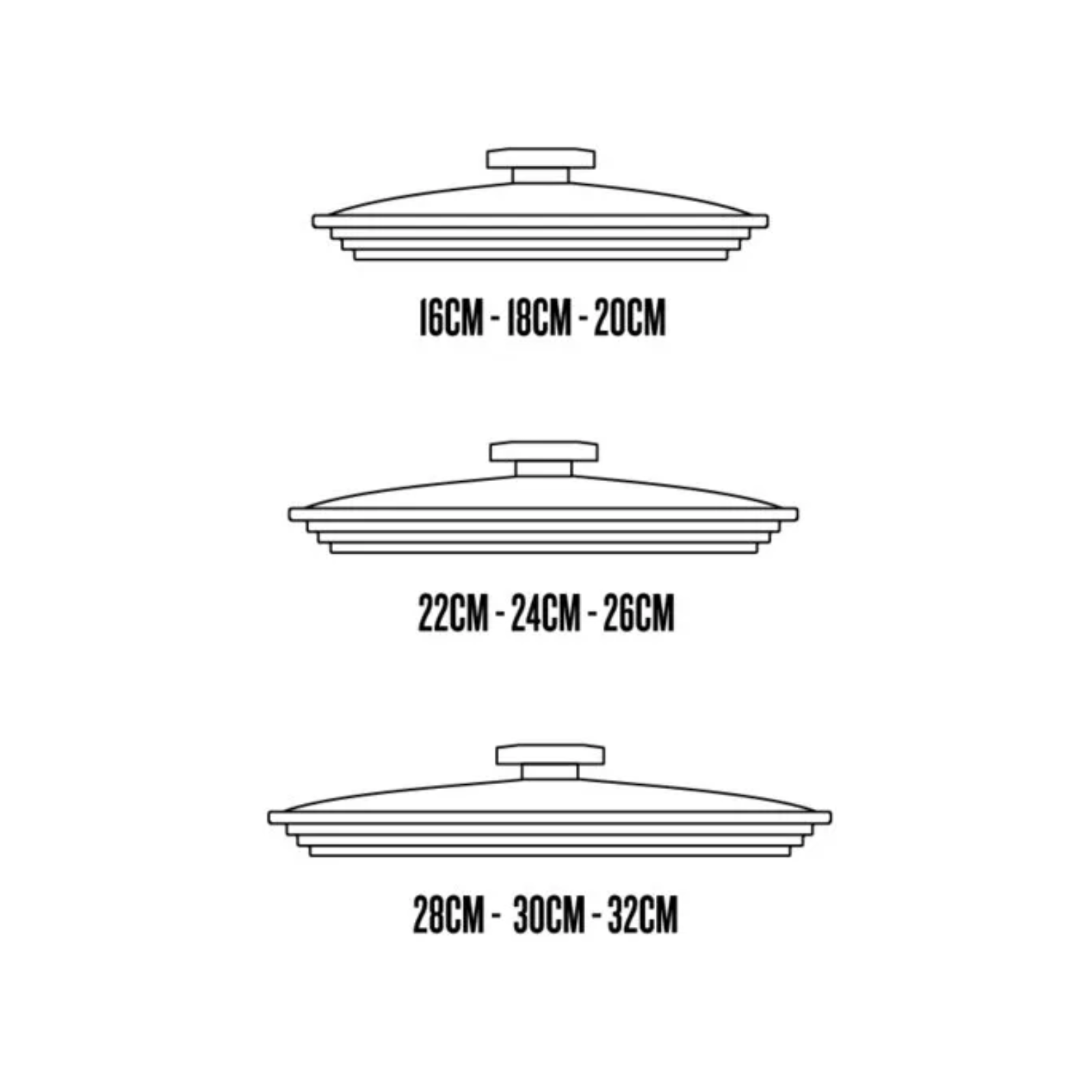 BEKA Universal Lid 22/24/26cm