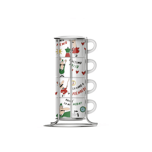 Bialetti Cappuccino 4 Cup Stack Omino