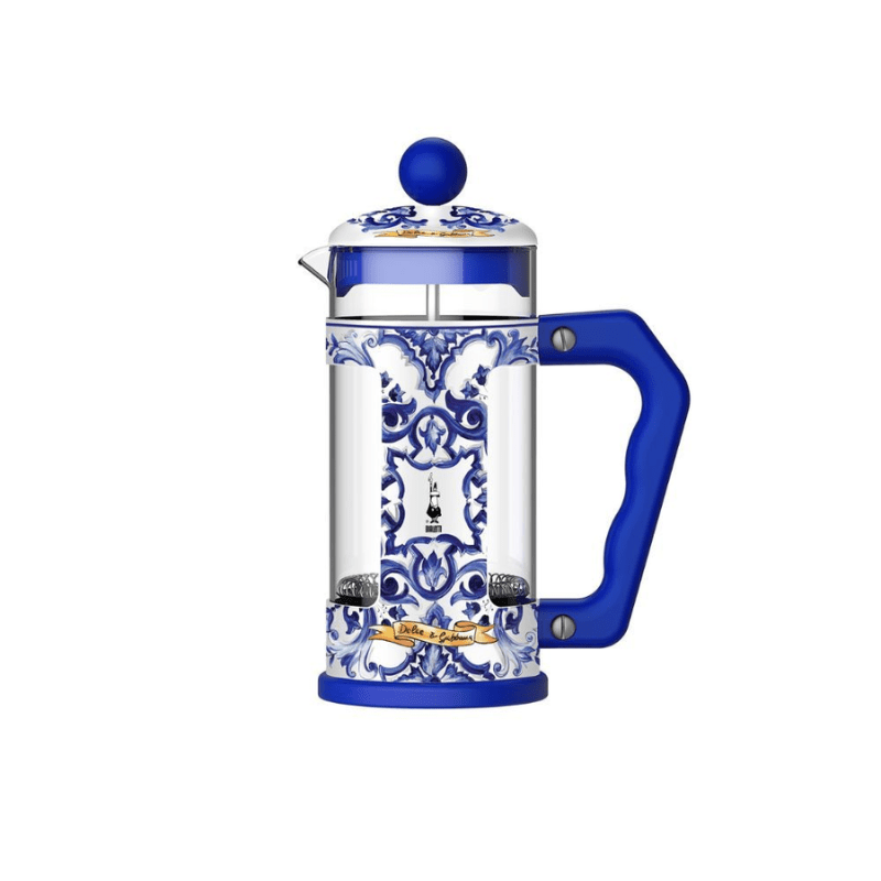 Bialetti Dolce&Gabbana Coffee Press 3 Cup 350ml Blu Mediterraneo