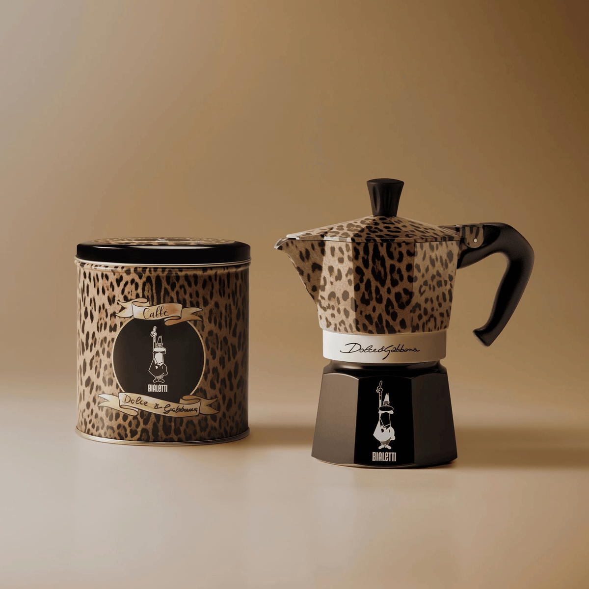 Bialetti Dolce&Gabbana Moka Express 3 Cup Leopardo