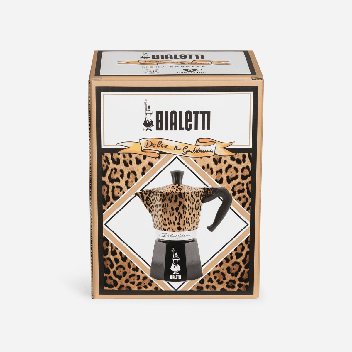 Bialetti Dolce&Gabbana Moka Express 6 Cup Leopardo