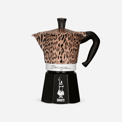 Bialetti Dolce&Gabbana Moka Express 6 Cup Leopardo
