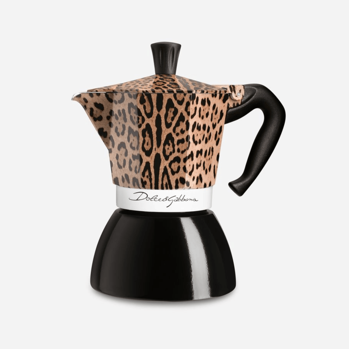 Bialetti Dolce&Gabbana Moka Induction 6 Cup Leopardo