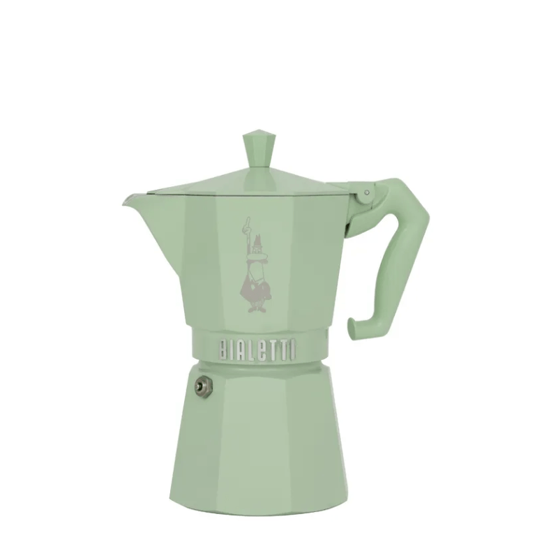 Bialetti Moka Express Exclusive Green 6 Cup