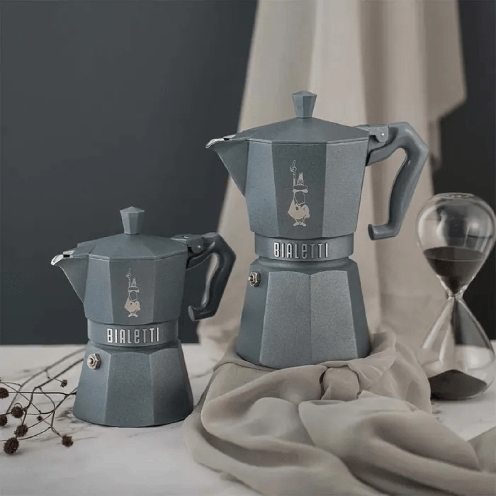 Bialetti Moka Express Exclusive Grey 6 Cup