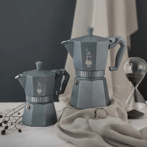 Bialetti Moka Express Exclusive Grey 6 Cup