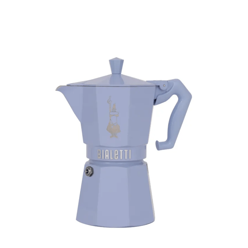 Bialetti Moka Express Exclusive Light Blue 6 Cup