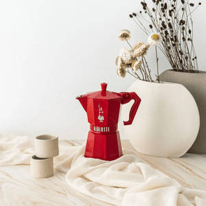 Bialetti Moka Express Exclusive Red 6 Cup