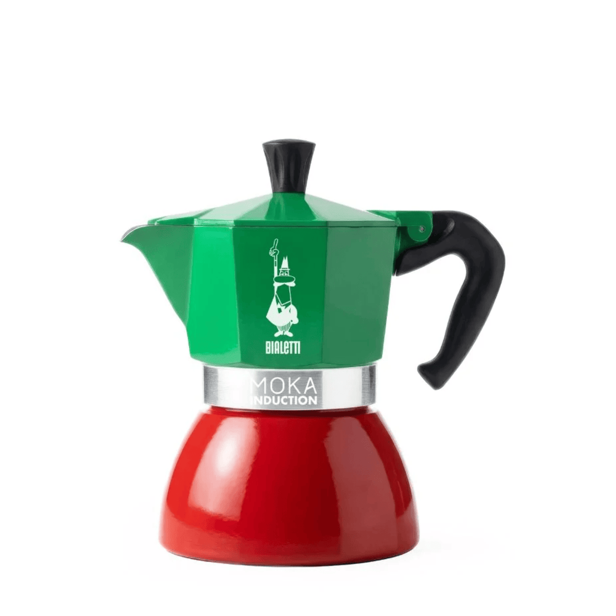 Bialetti Moka Induction Bi Layer Italia 4 Cup