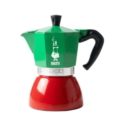 Bialetti Moka Induction Bi Layer Italia 6 Cup