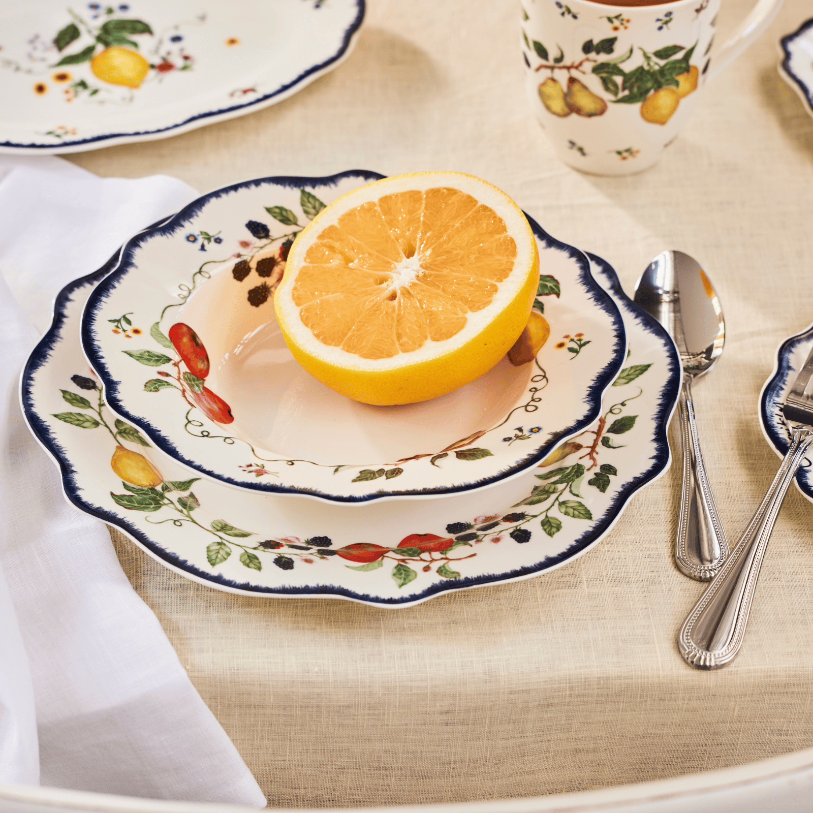 Casa Domani Frutta Scallop Coupe Bowl 15cm