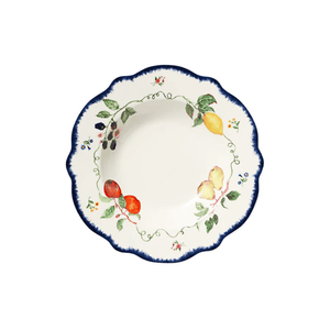 Casa Domani Frutta Scallop Rim Bowl 22cm