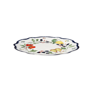 Casa Domani Frutta Scallop Rim Plate 19cm