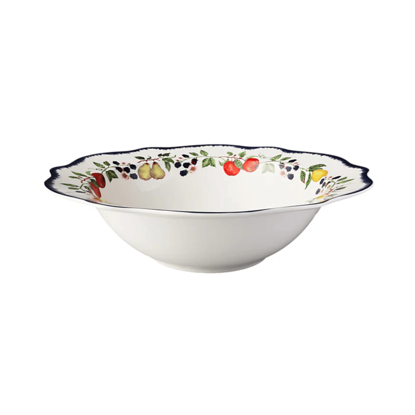 Casa Domani Frutta Scallop Rim Serving Bowl 29cm