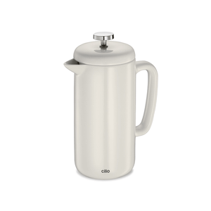 Cilio Bianca Coffee Maker 8 Cup Porcelain