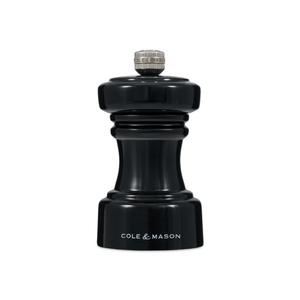 Cole & Mason Hoxton Black Gloss Pepper Mill 10cm