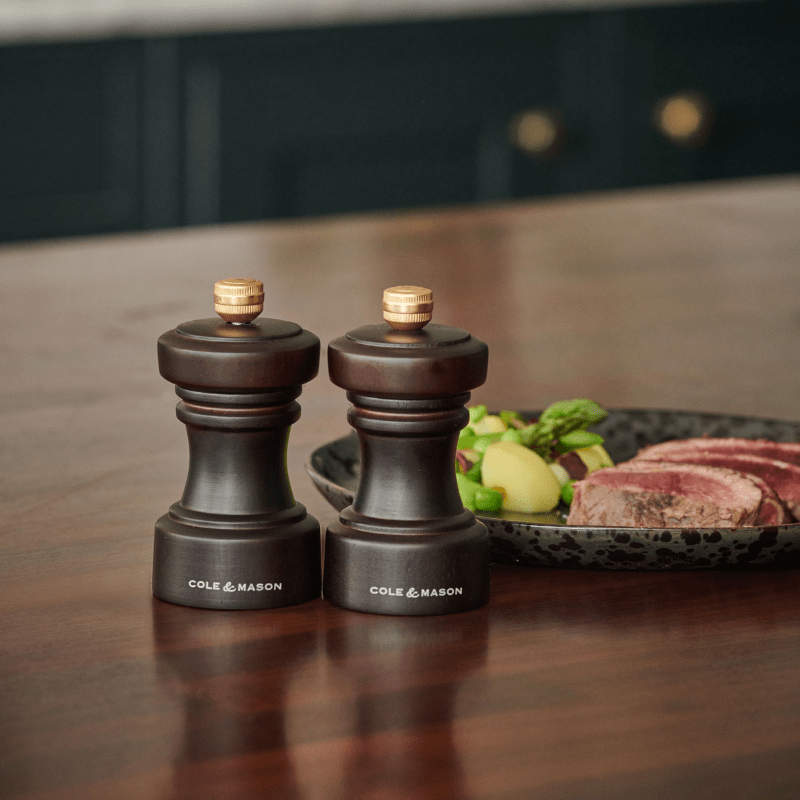 Cole & Mason Hoxton Chocolate Wood Pepper Mill 10cm