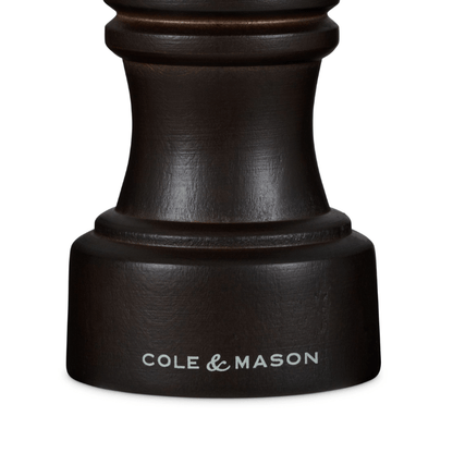 Cole & Mason Hoxton Chocolate Wood Salt Mill 10cm The Homestore Auckland
