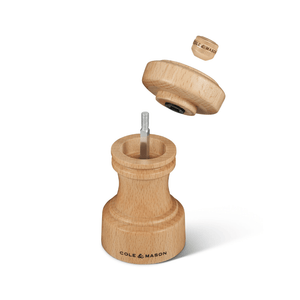 Cole & Mason Hoxton Natural Beech Pepper Mill 10cm