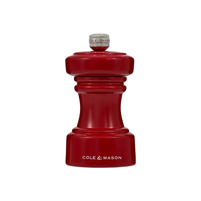 Cole & Mason Hoxton Red Gloss Pepper Mill 10cm