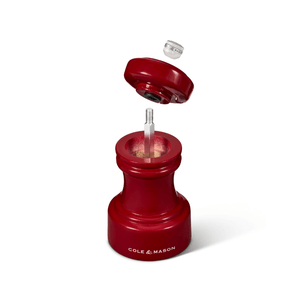 Cole & Mason Hoxton Red Gloss Pepper Mill 10cm