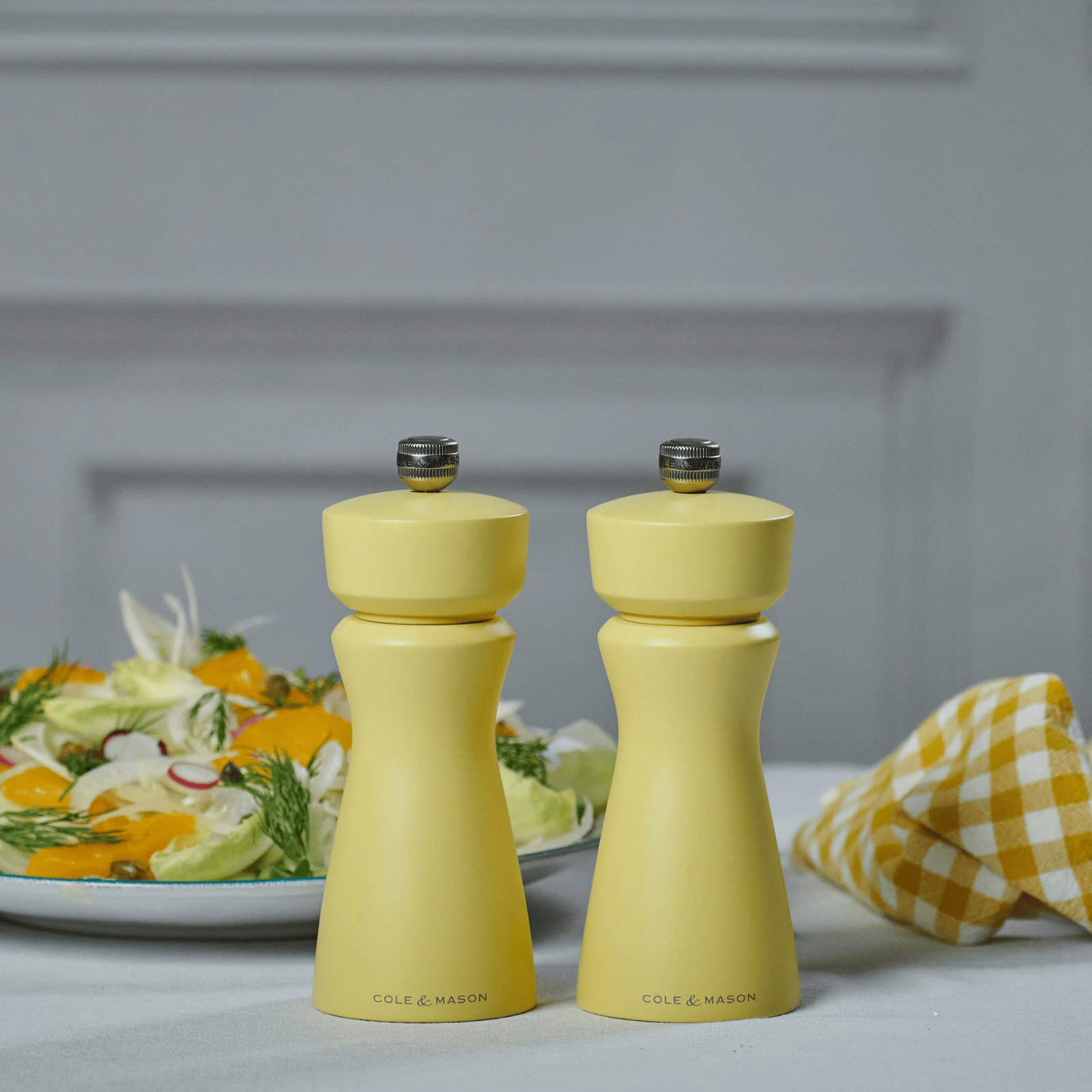 Cole & Mason Kenton Turmeric Salt or Pepper Mill 15cm