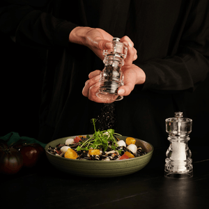 Cole & Mason London Acrylic Salt & Pepper Mill 13cm Set of 2