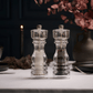 Cole & Mason London Acrylic Salt & Pepper Mill 18cm Set of 2