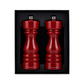 Cole & Mason London Red Gloss Salt & Pepper Mill 18cm Set of 2