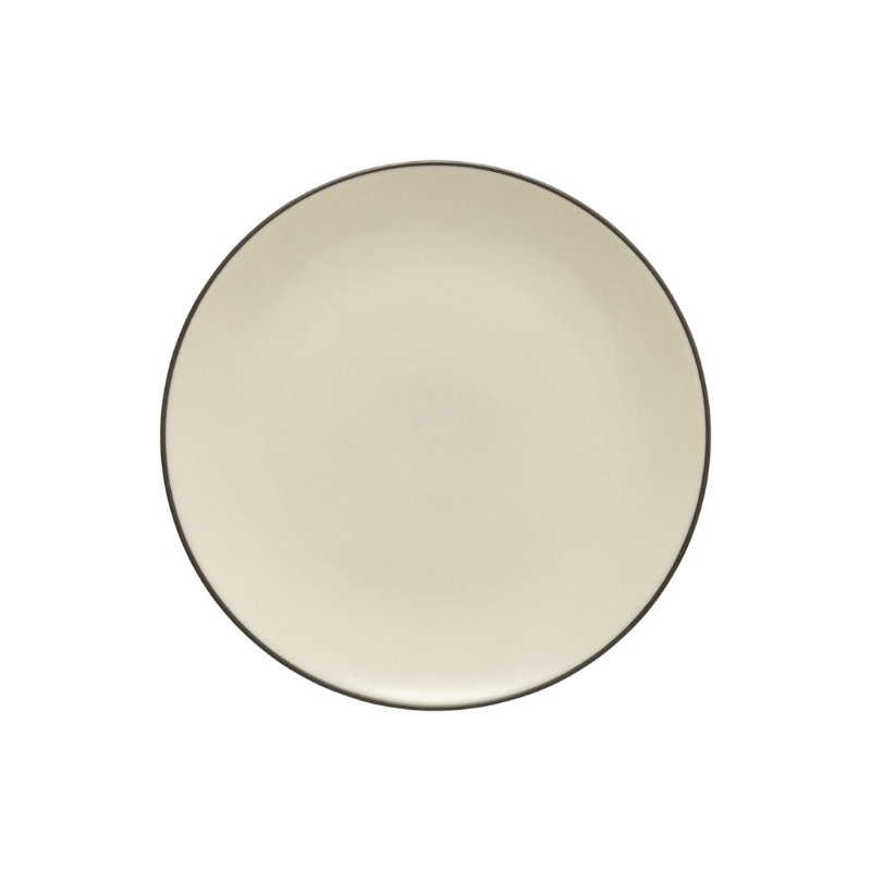 Costa Nova Stacked Organic Dinner Plate Salt 27cm