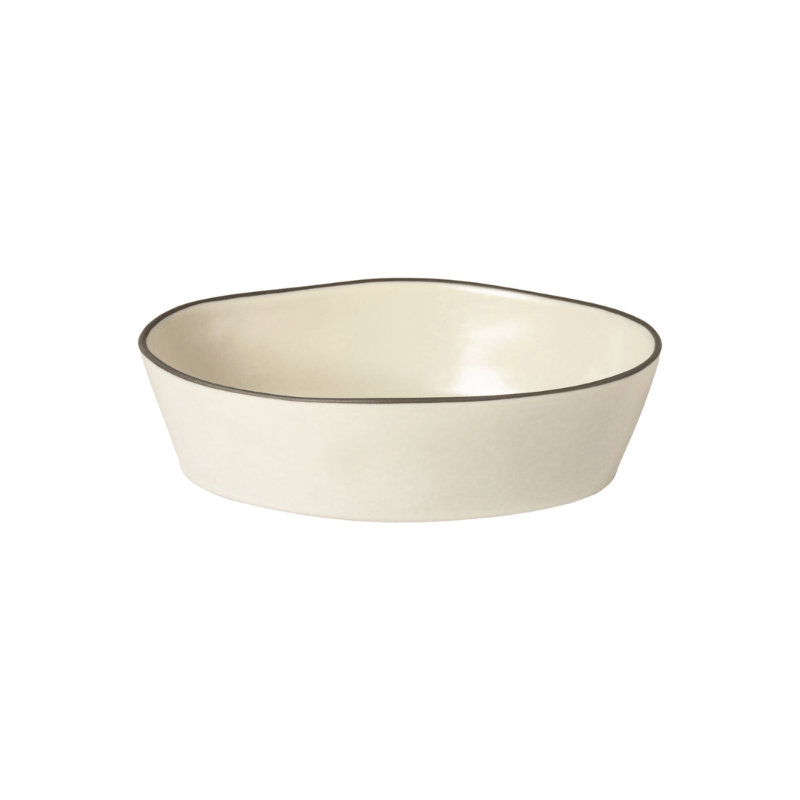 Costa Nova Stacked Organic Oval Baker Salt 26cm