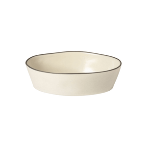 Costa Nova Stacked Organic Oval Baker Salt 26cm