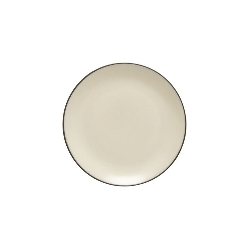 Costa Nova Stacked Organic Salad Plate Salt 22cm
