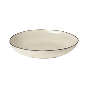 Costa Nova Stacked Organic Serving Bowl Salt 37cm