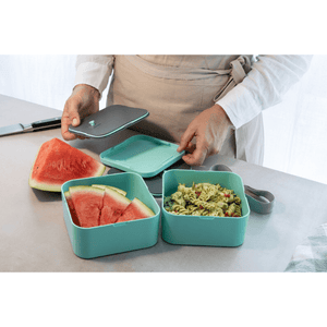 Cuisena RPET Square Bento Aqua