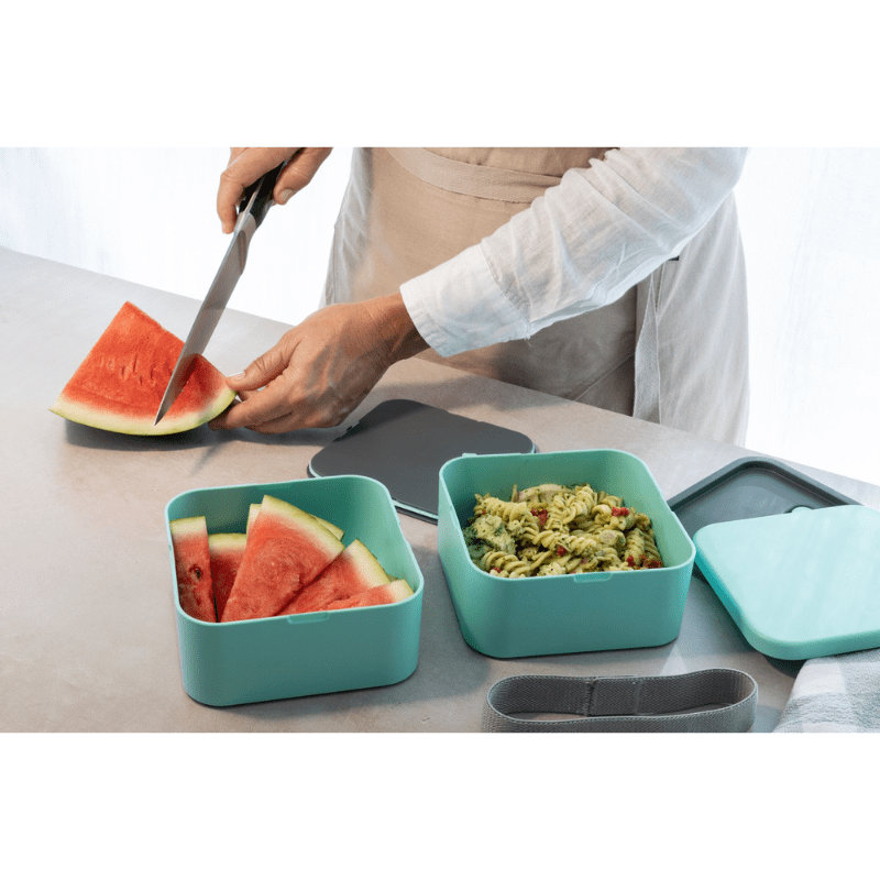 Cuisena RPET Square Bento Aqua