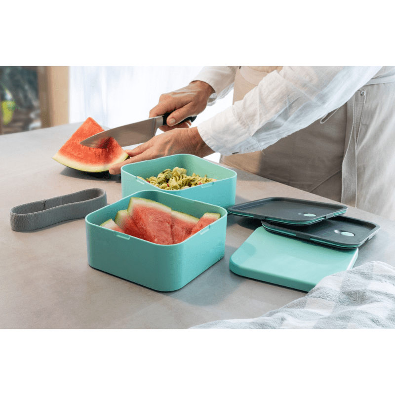 Cuisena RPET Square Bento Aqua