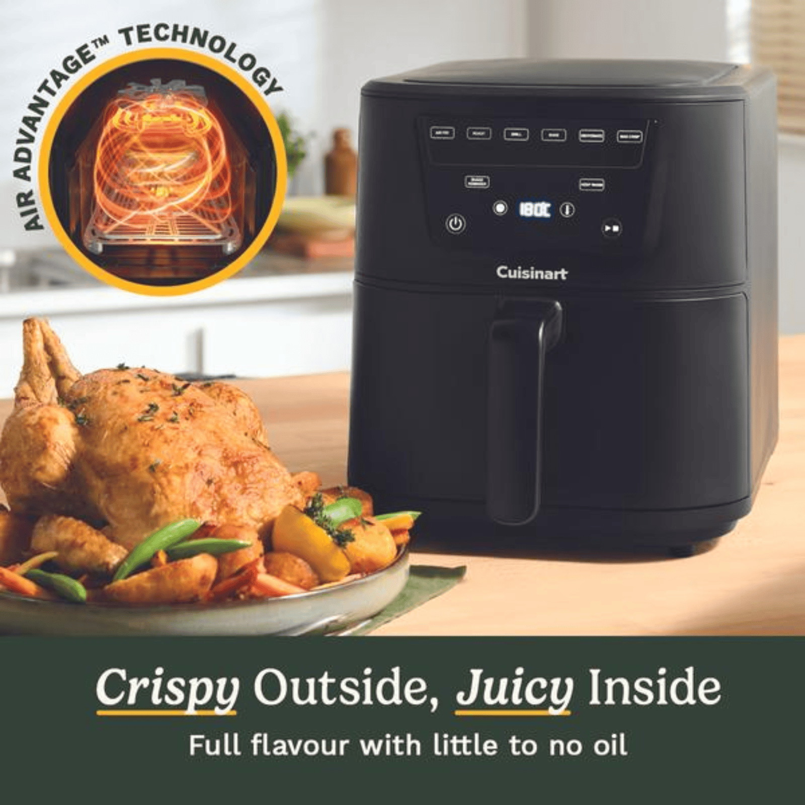 Cuisinart Compact Max Air Fryer 7.6L