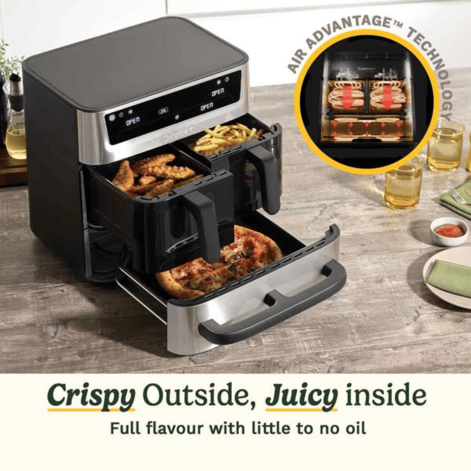 Cuisinart Tri-Zone Air Fryer 13.2L
