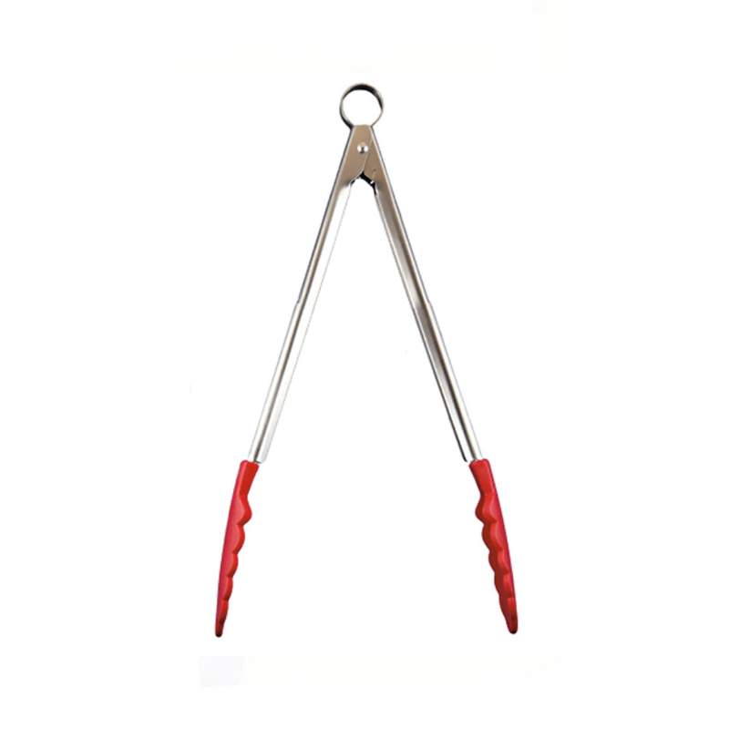 Cuisipro Silicone Locking Tongs 24cm Red The Homestore Auckland