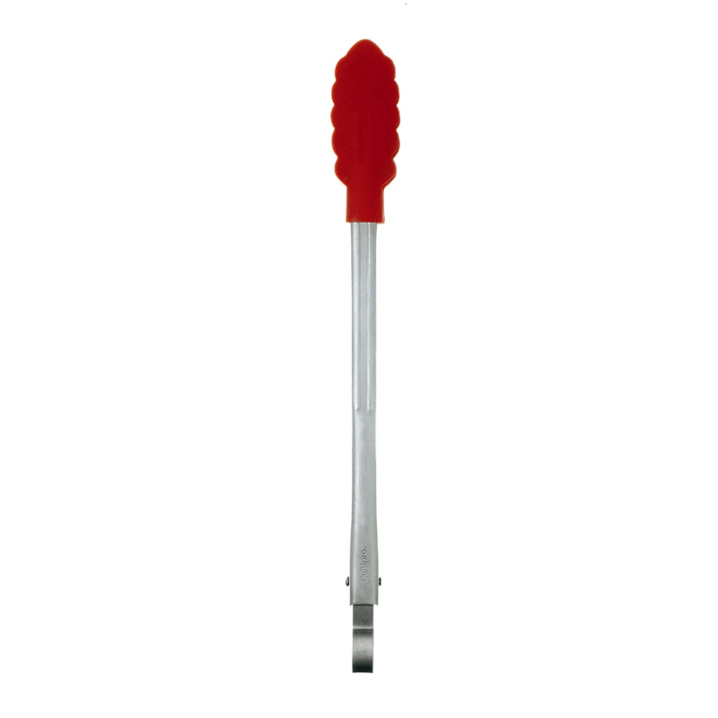 Cuisipro Silicone Locking Tongs 30.5cm Red