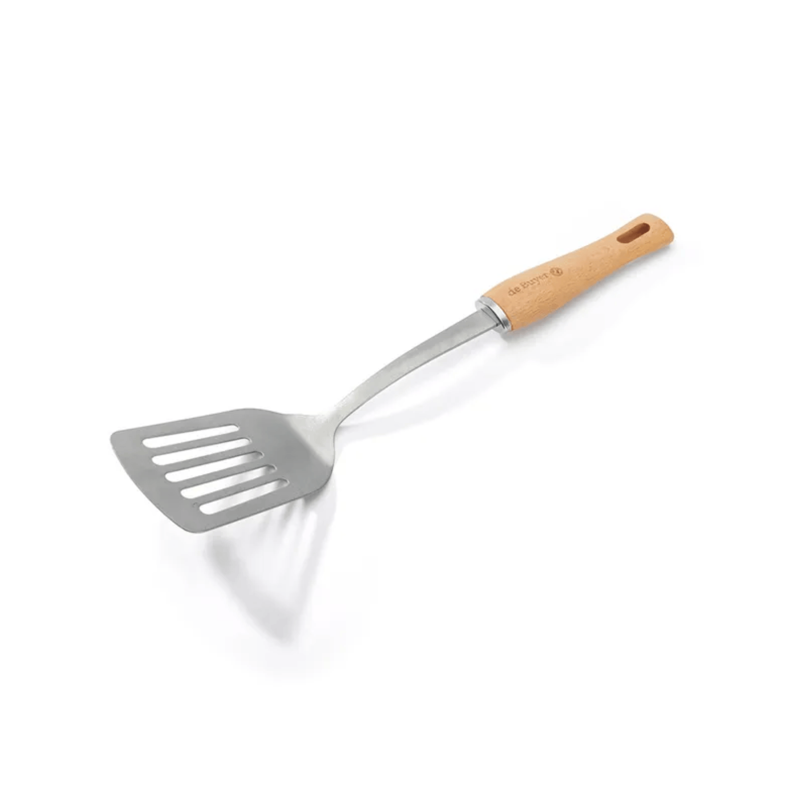 de Buyer B Bois Slotted Spatula