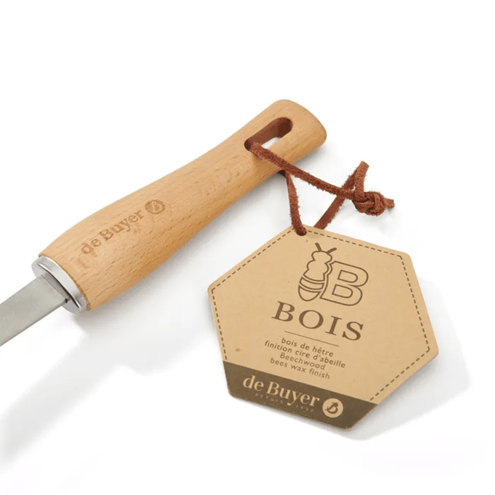 de Buyer B Bois Slotted Spoon