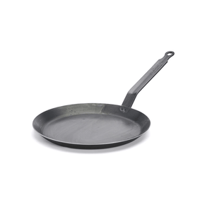 de Buyer Blue Carbon Steel Crepe & Tortilla Pan 24cm