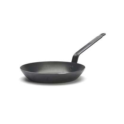 de Buyer Blue Carbon Steel Round Skillet 26cm