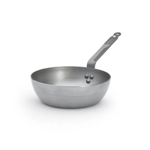 de Buyer Mineral B Carbon Steel Country Frying Pan 24cm