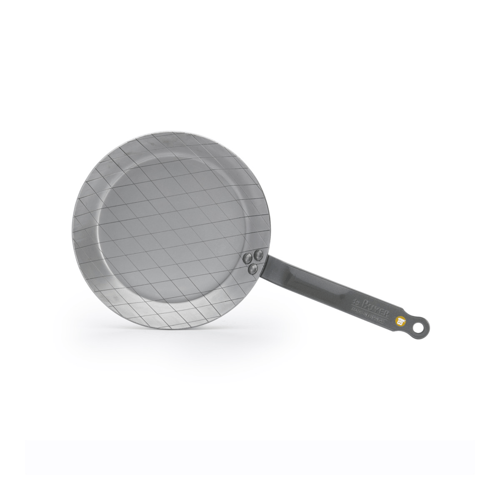 de Buyer Mineral B Carbon Steel Steak Pan 24cm