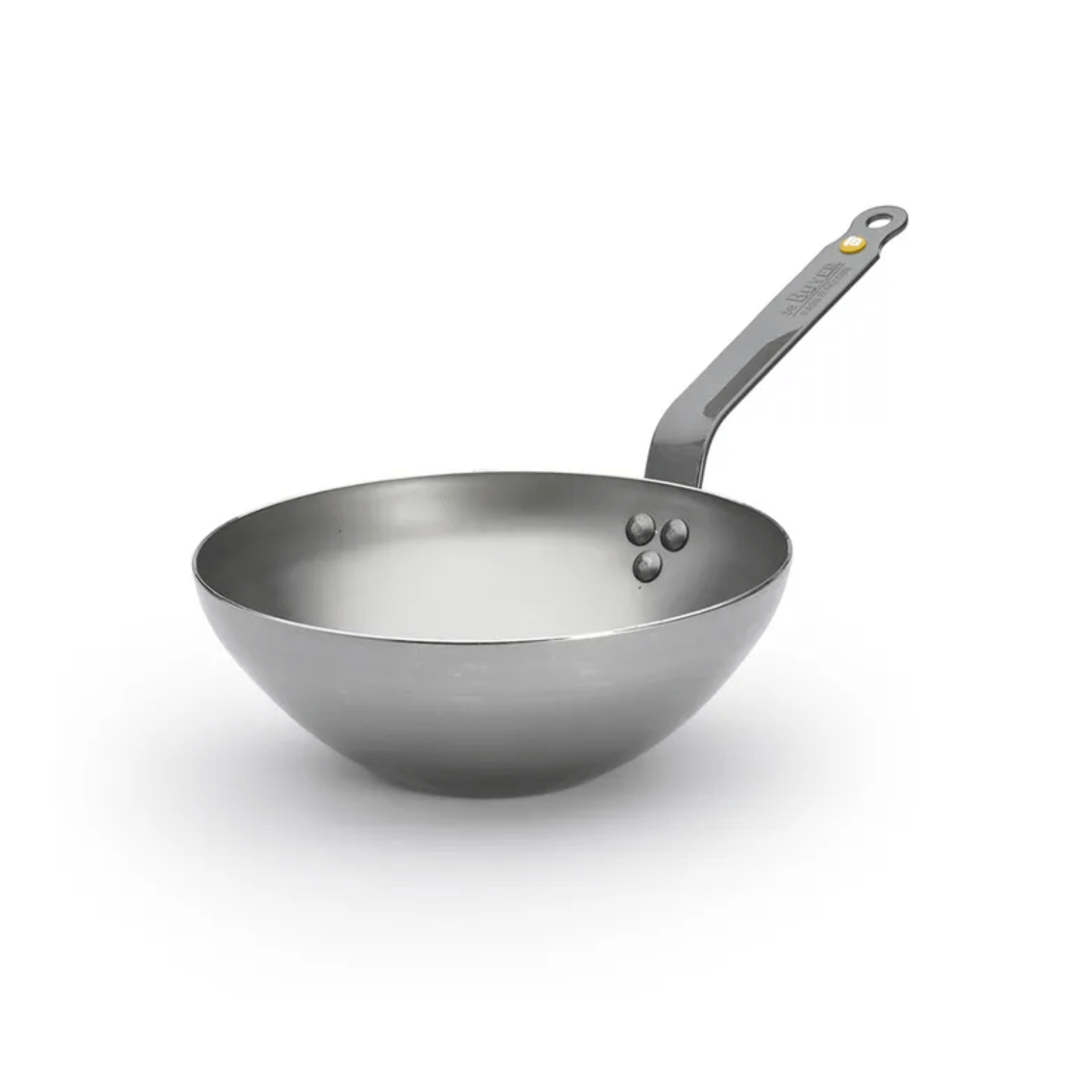 de Buyer Mineral B Carbon Steel Wok 24cm