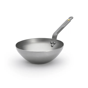 de Buyer Mineral B Carbon Steel Wok 24cm